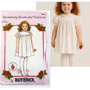 3/$20 Butterick Strawberry Shortcake Dress Pattern